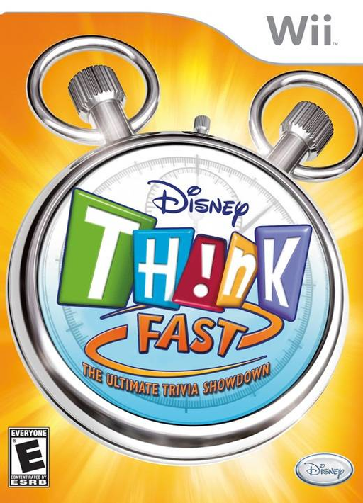 Think Fast box art for Wii